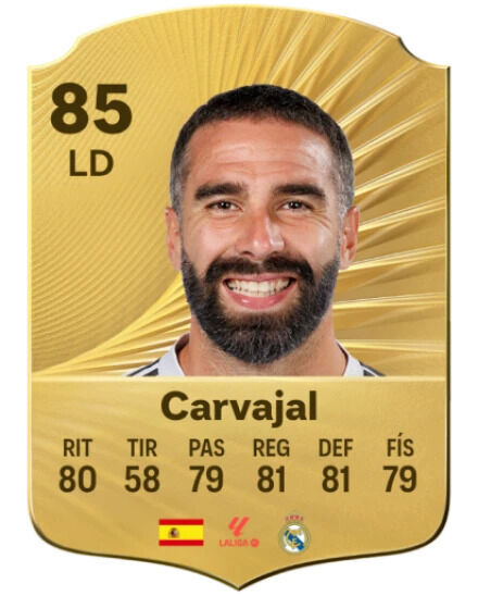 EA Sports FC 26 - Mejores jugadores Carvajal