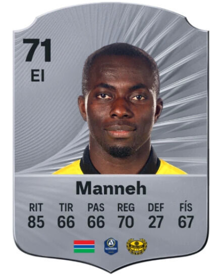 Jugadores que más han mejorado en FC 26 desde FC 25: Abdoulie Manneh