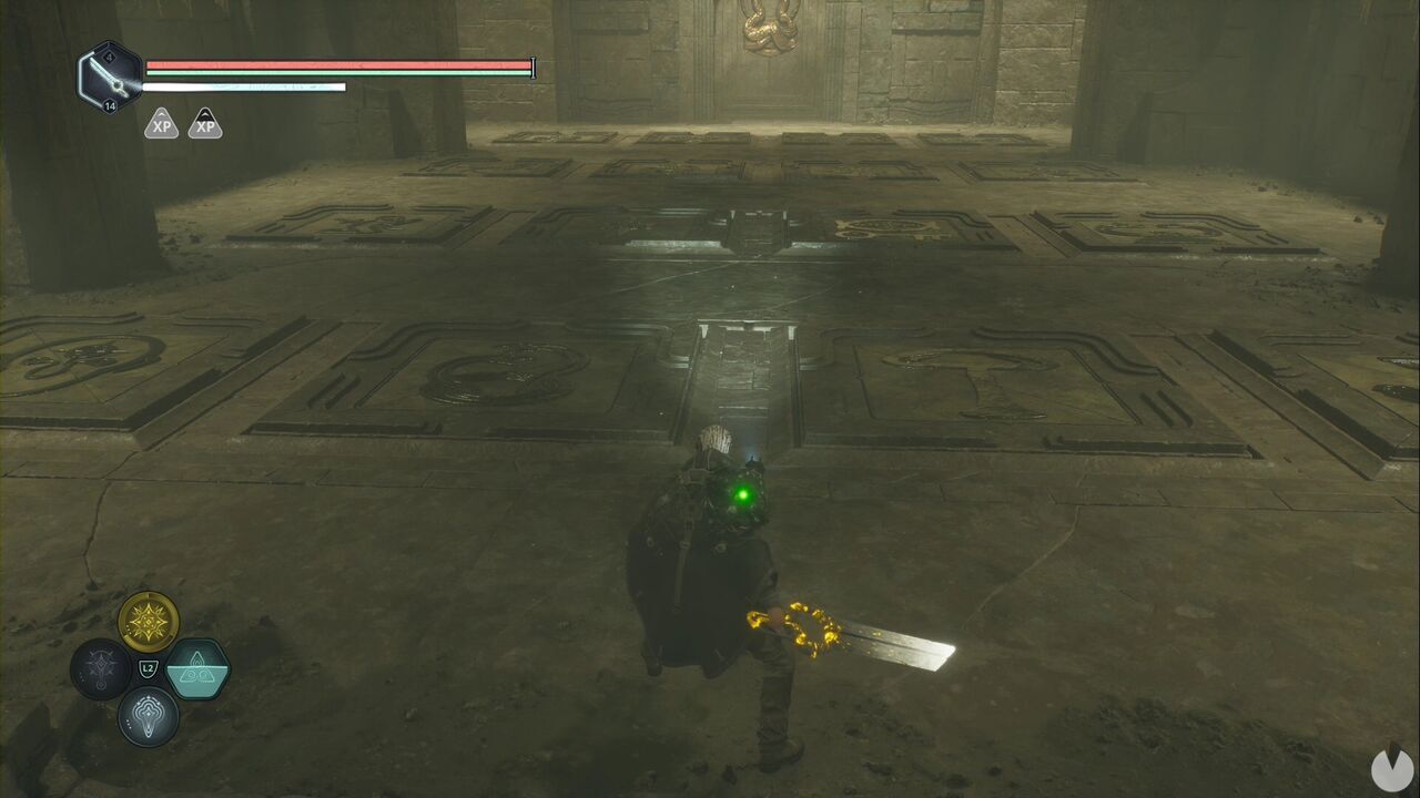 Hell is Us - Plains of Mist, second pressure-plate puzzle inside the Plains of Mist ruins