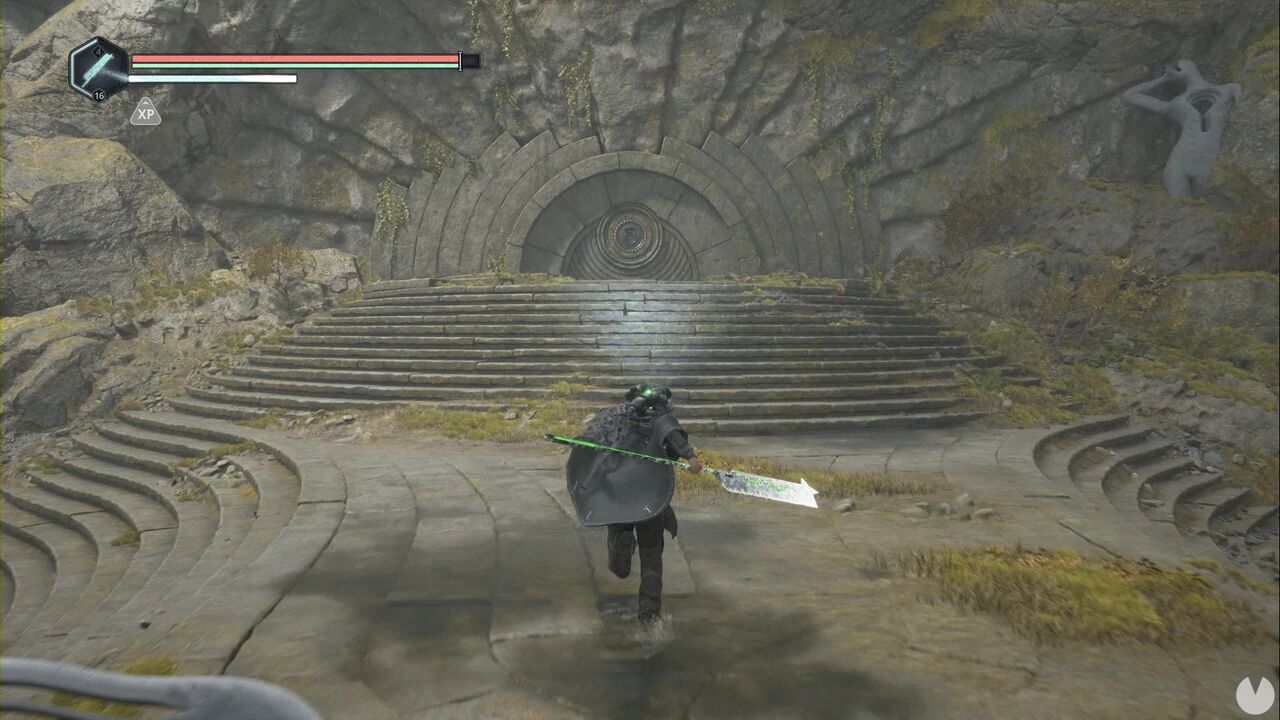 Hell is Us - Plains of Mist, ruins door where the Twin-Headed Serpent is used