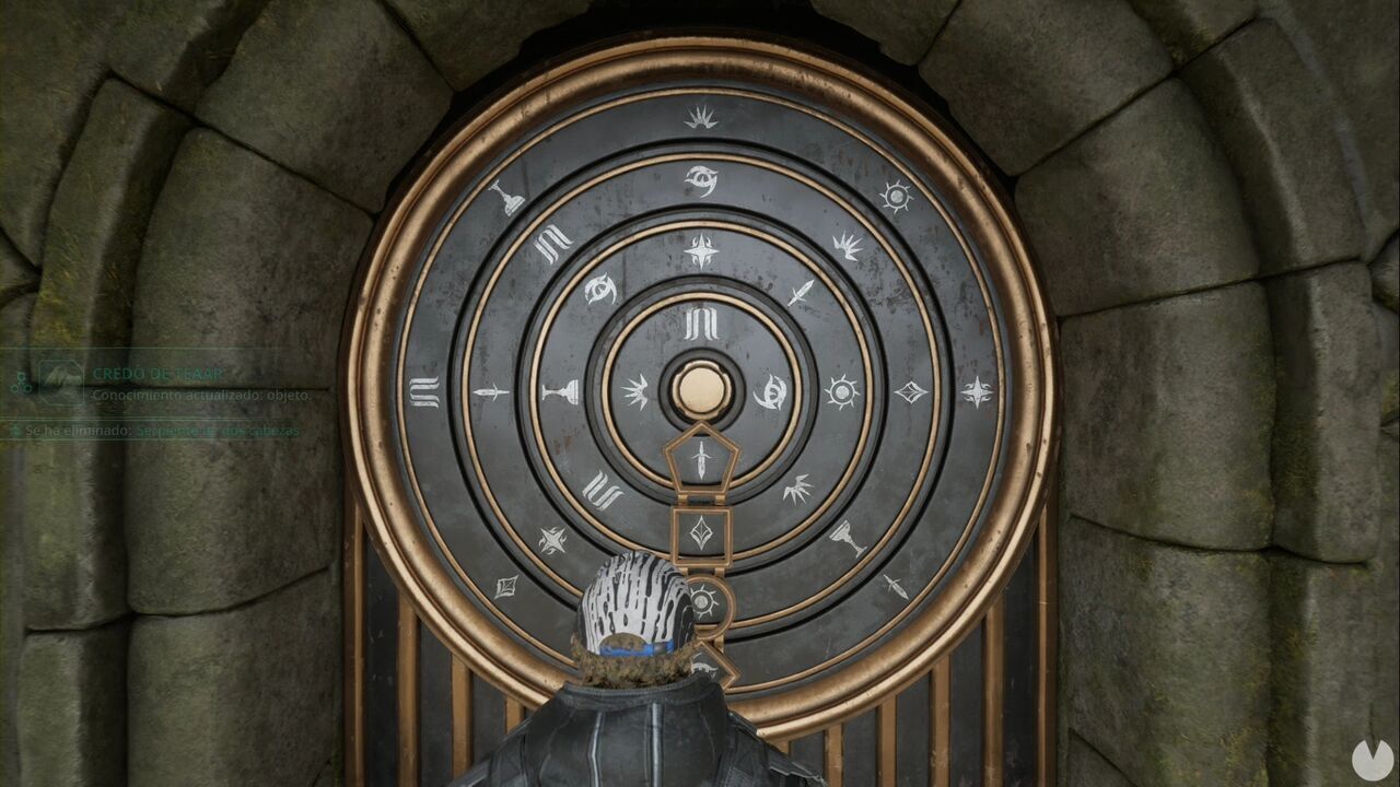Hell is Us - Plains of Mist, solution to the serpent door ring puzzle