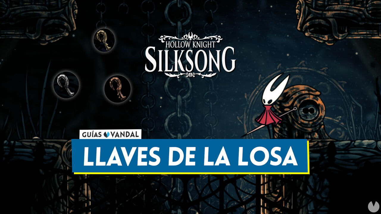 Llaves de la Losa en Silksong (Indolente, Hereje y Apstata) - Localizacin - Hollow Knight: Silksong