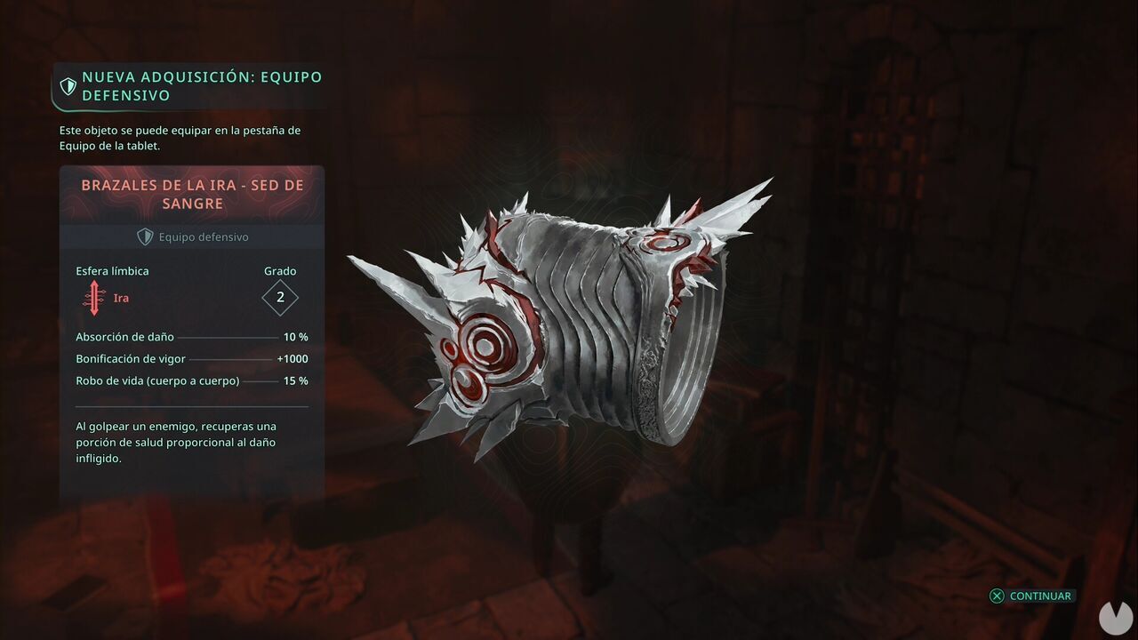 Hell is Us - Defensive Gear, Bracers of Rage - Bloodlust