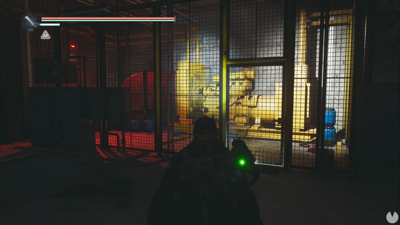 Hell is Us - Door to the emergency generator enclosure in Auriga Museum