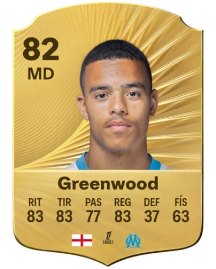EA Sports FC 26 - Mejores jugadores Mason Greenwood
