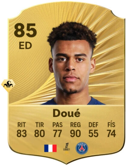 EA Sports FC 26 - Mejores jugadores con mayor potencial del modo Carrera Dsir Dou