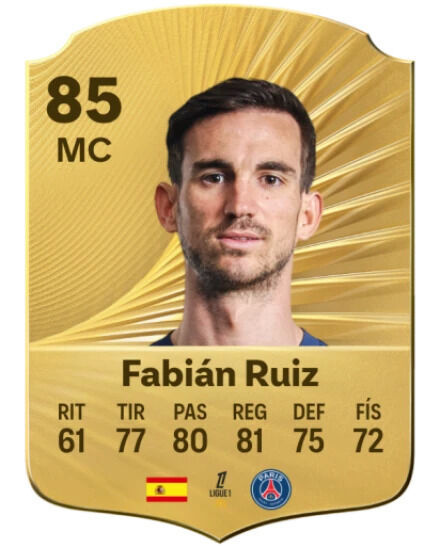 EA Sports FC 26 - Mejores jugadores Fabin Ruiz