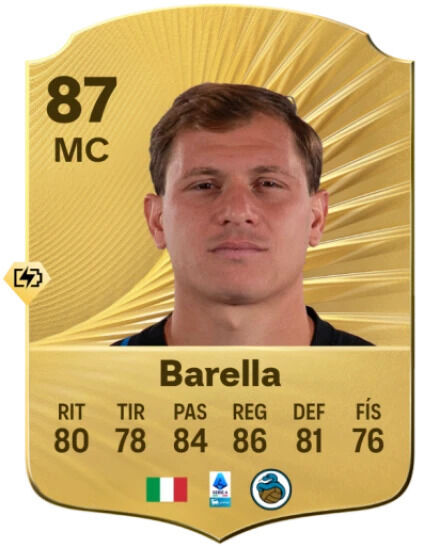 EA Sports FC 26 - Mejores jugadores Nicol Barella