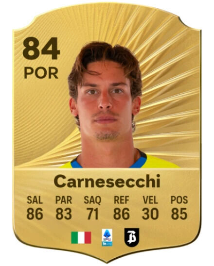 EA Sports FC 26 - Mejores jugadores Marco Carnesecchi
