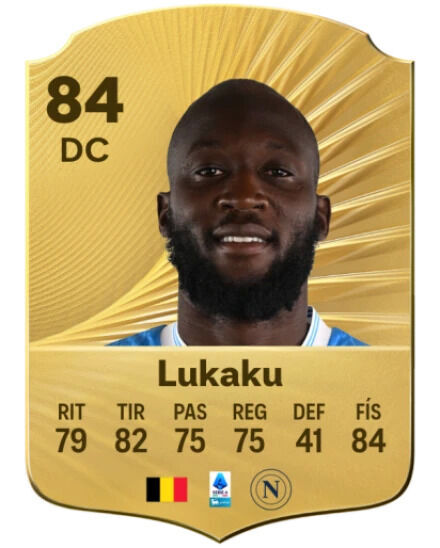 EA Sports FC 26 - Mejores jugadores Romelu Lukaku