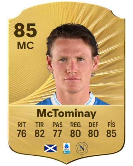 EA Sports FC 26 - Mejores jugadores Scott McTominay