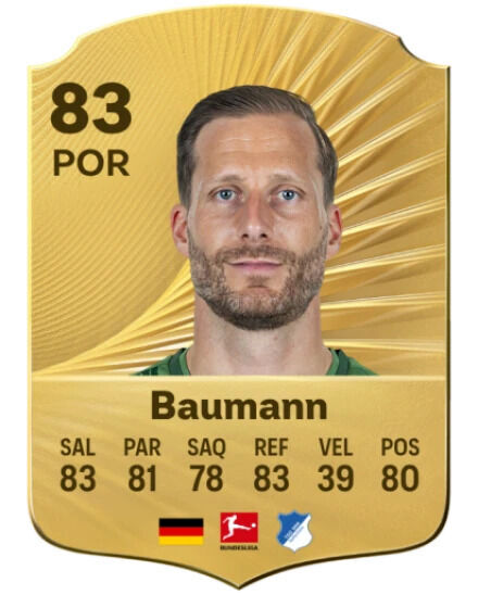 EA Sports FC 26 - Mejores jugadores Oliver Baumann