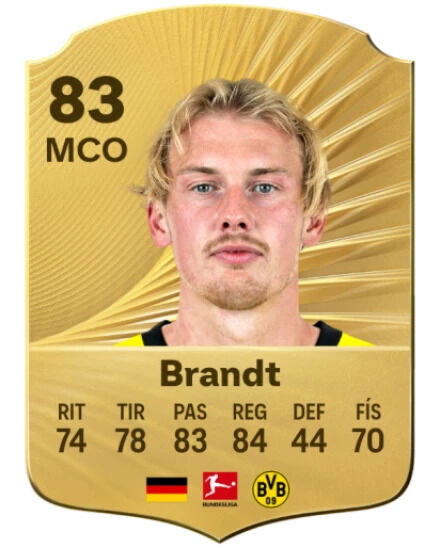 EA Sports FC 26 - Mejores jugadores Julian Brandt