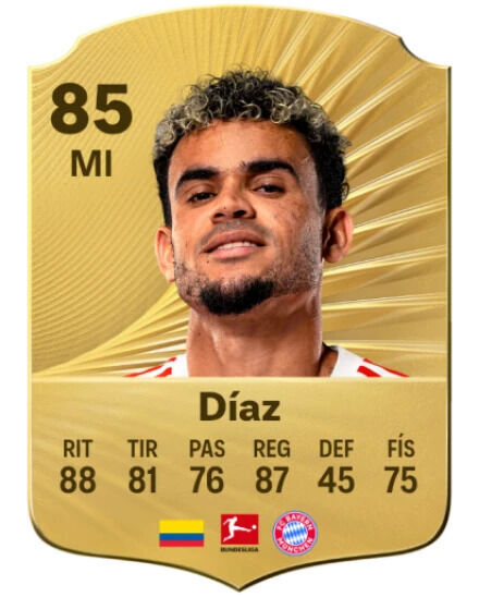EA Sports FC 26 - Mejores jugadores Luis Díaz