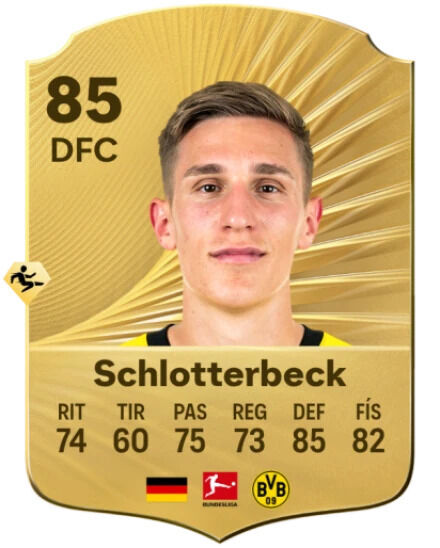 EA Sports FC 26 - Mejores jugadores Nico Schlotterbeck