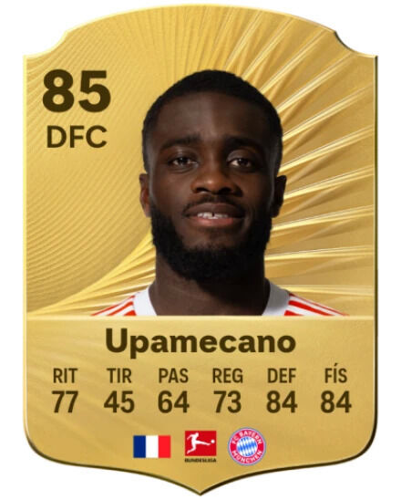 EA Sports FC 26 - Mejores jugadores Dayot Upamecano