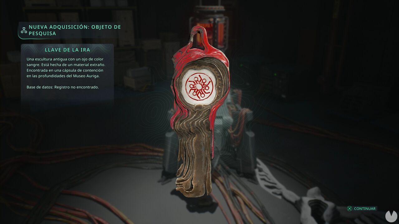Hell is Us - Keystone of Rage inside the machine beside the B4 Timeloop