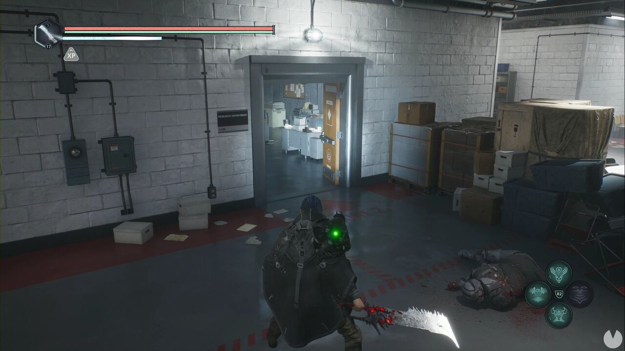 Hell is Us - Auriga Museum, Research Department door on B3