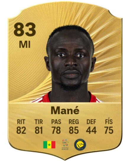 EA Sports FC 26 - Mejores jugadores Sadio Mané