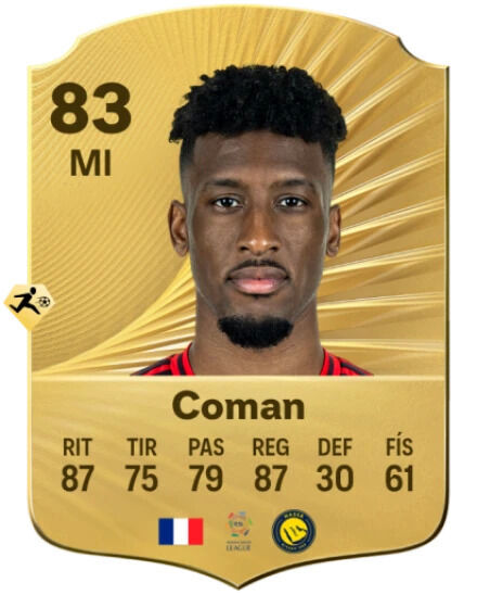 EA Sports FC 26 - Mejores jugadores Kingsley Coman