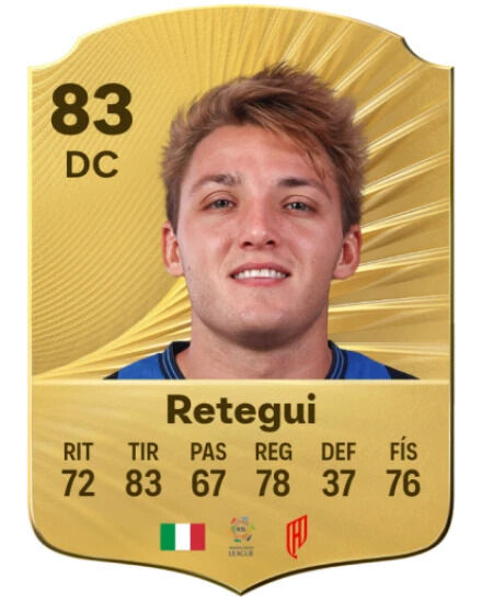 EA Sports FC 26 - Mejores jugadores Mateo Retegui