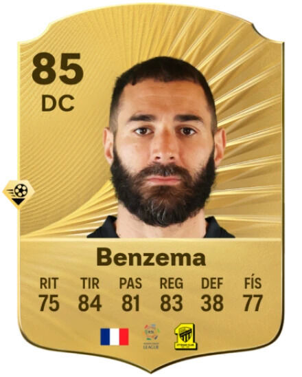 EA Sports FC 26 - Mejores jugadores Karim Benzema