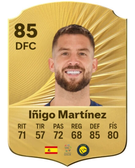 EA Sports FC 26 - Mejores jugadores Iñigo Martínez