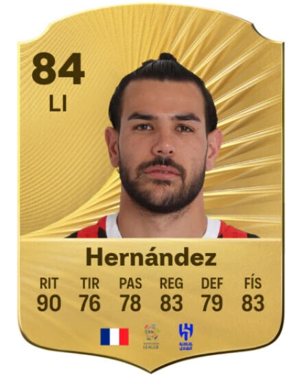 EA Sports FC 26 - Mejores jugadores Theo Hernández