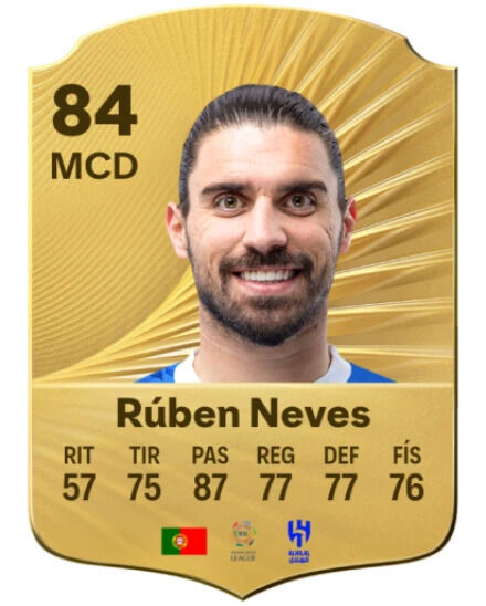 EA Sports FC 26 - Mejores jugadores Rben Neves