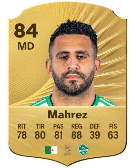 EA Sports FC 26 - Mejores jugadores Riyad Mahrez