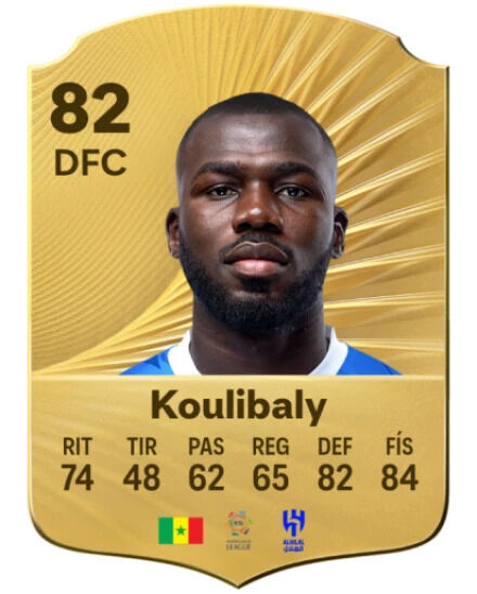 EA Sports FC 26 - Mejores jugadores Kalidou Koulibaly