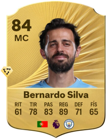 EA Sports FC 26 - Mejores jugadores Bernardo Silva