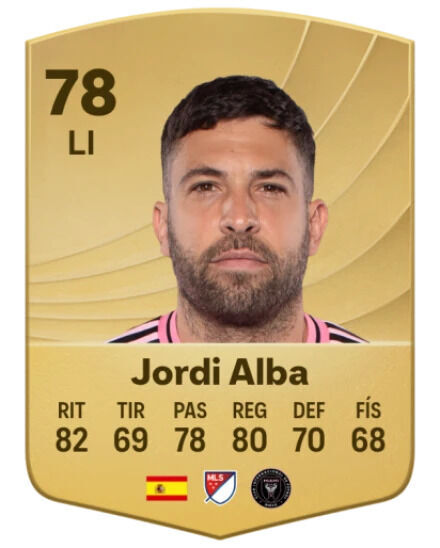 EA Sports FC 26 - Mejores jugadores Jordi Alba