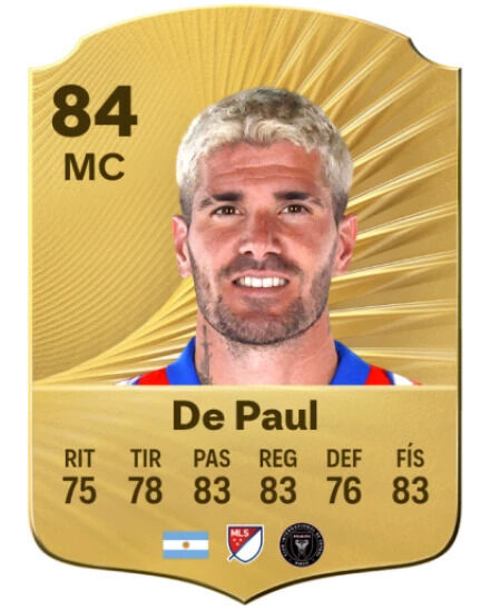 EA Sports FC 26 - Mejores jugadores Rodrigo De Paul