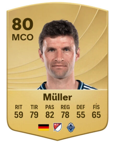 EA Sports FC 26 - Mejores jugadores Thomas Müller