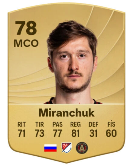 EA Sports FC 26 - Mejores jugadores Aleksey Miranchuk