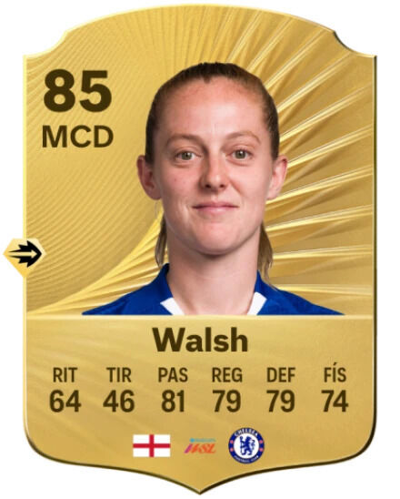 EA Sports FC 26 - Mejores jugadores Keira Walsh