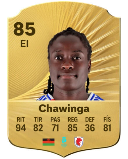 EA Sports FC 26 - Mejores jugadores Tabitha Chawinga