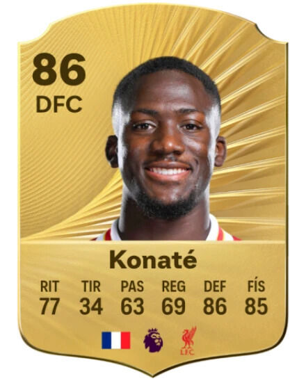 EA Sports FC 26 - Mejores jugadores Ibrahima Konaté