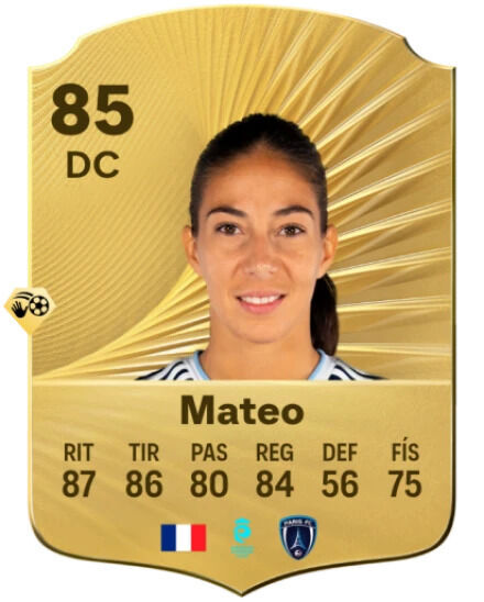 EA Sports FC 26 - Mejores jugadores Clara Mateo