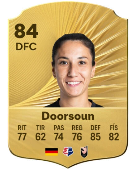 EA Sports FC 26 - Mejores jugadores Sara Doorsoun