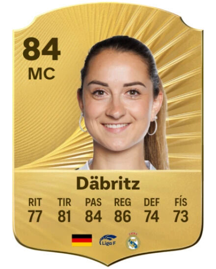 EA Sports FC 26 - Mejores jugadores Sara Däbritz