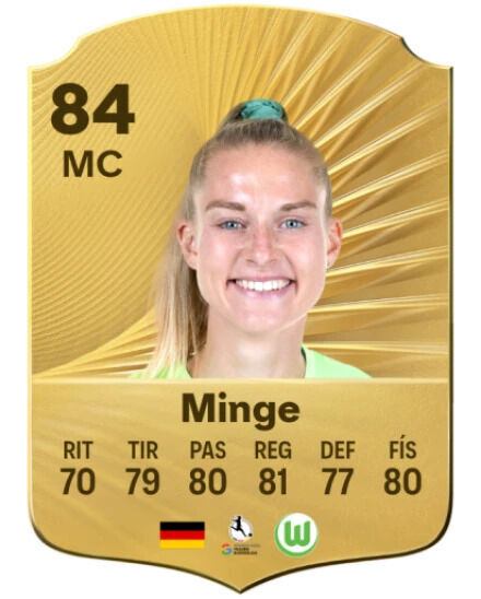 EA Sports FC 26 - Mejores jugadores Janina Minge