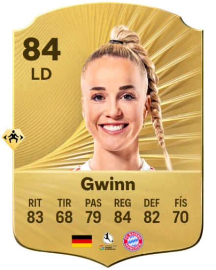 EA Sports FC 26 - Mejores jugadores Giulia Gwinn