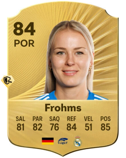 EA Sports FC 26 - Mejores jugadores Merle Frohms