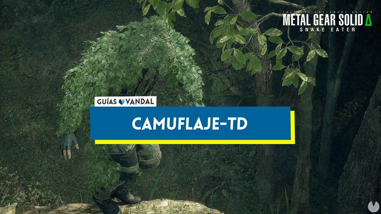 Camuflaje-TD en Metal Gear Solid Delta y cmo conseguirlo - Metal Gear Solid Delta: Snake Eater