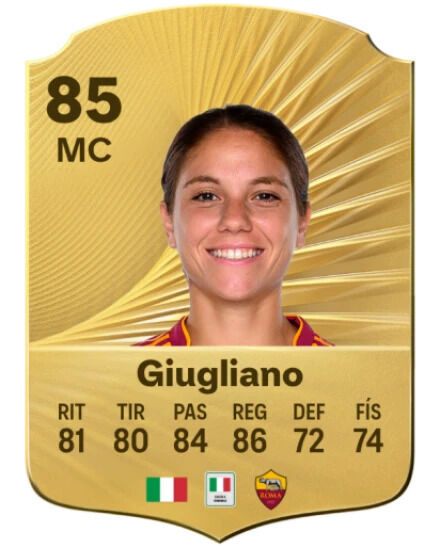 EA Sports FC 26 - Mejores jugadores Manuela Giugliano