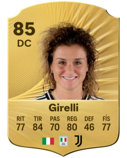 EA Sports FC 26 - Mejores jugadores Cristiana Girelli