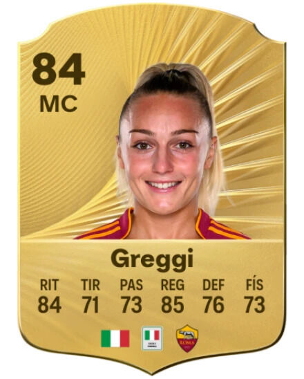 EA Sports FC 26 - Mejores jugadores Giada Greggi