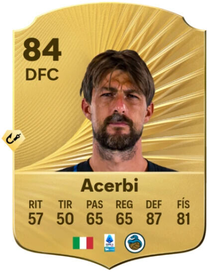 EA Sports FC 26 - Mejores jugadores Francesco Acerbi